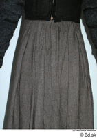  Photos Woman in Historical Dress 18 17th century Grey dress Historical clothing formal dress grey skirt 0008.jpg